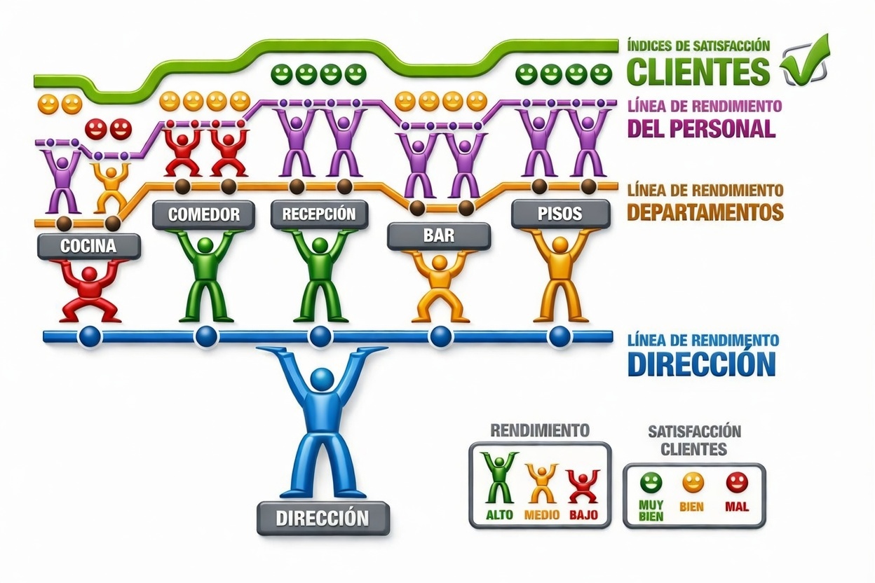 Gráfico de valoración del rendimiento